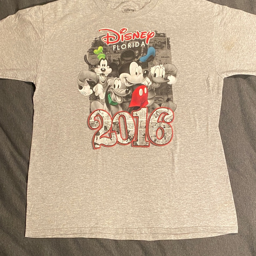 Disney Gray Mickey & Friends T-Shirt